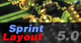 Sprint-Layout 5.0 - программа для создания двухсторонних и многослойных печатных плат.